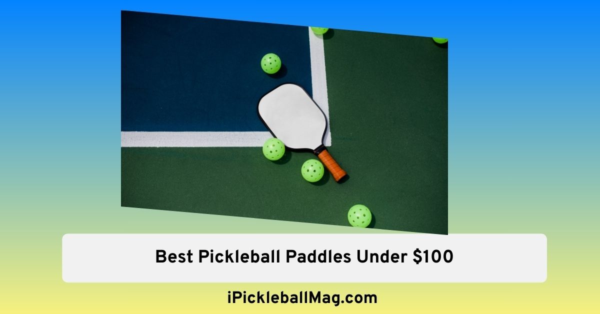 Top 7 Best Pickleball Paddles Under $100 –  Game On Budget