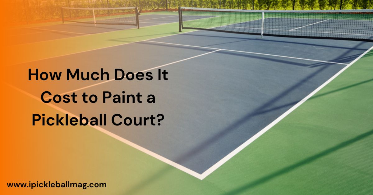 How Much Does It Cost to Paint a Pickleball Court in 2024